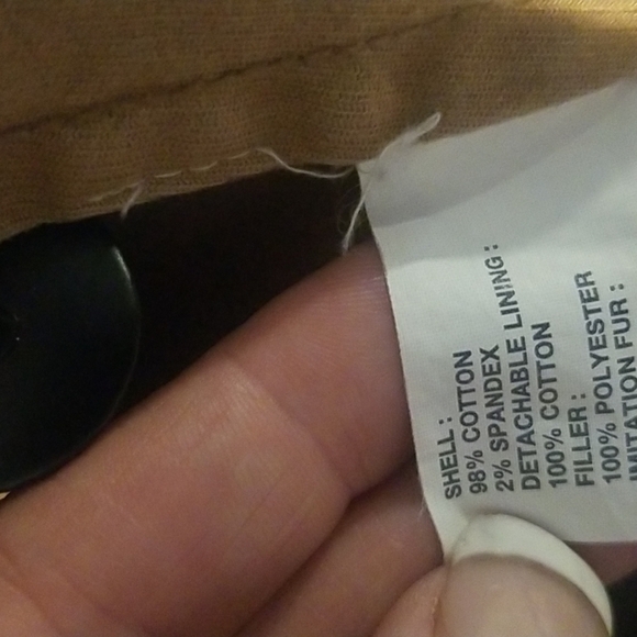 3/$25 Gap Size S Belted Corduroy Jacket - Picture 6 of 7